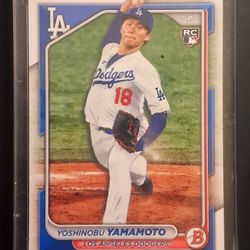 2024 Bowman Yoshinobu Yamamoto Rookie Card