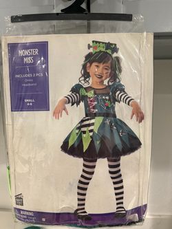 Halloween toddler costume Monster Miss
