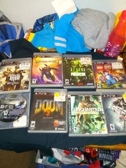 PS3 games used but in great condition each sold separately or buy the whole lot