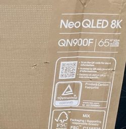 Samsung - 65” Class QN900F Series Neo QLED 8K Mini LED SamsungVision AI Smart Tizen TV