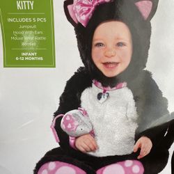 KITTY COSTUME BABY COSTUME CAT COSTUME BLACK COSTUME