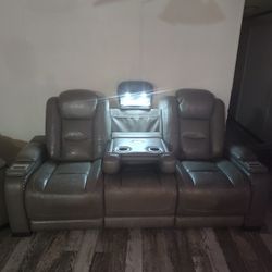 Ashley Leather Sofas 