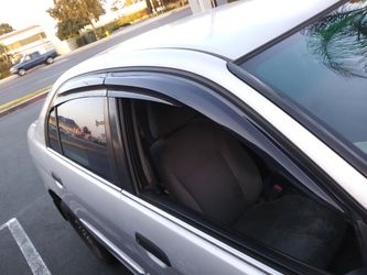 01-05 honda civic visors 4dr