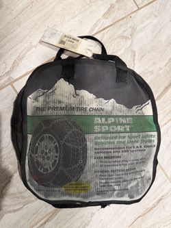 Tire Chains Alpine Sport Premium for SUVs and Light Trucks