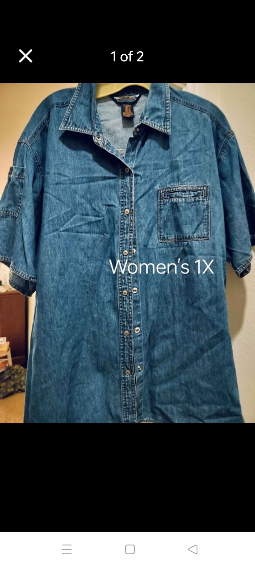 Denim shirt