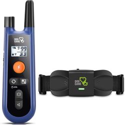 Dog Training Collar for Large Medium Small Dogs with 1800 Feet Remote Range, Rechargeable Dog Shock Collar with Beep, Vibration and Shock Modes, Safet