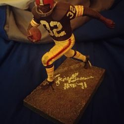 Jim Brown Signed Auto Autograph Figure McFarlane Cleveland Browns 