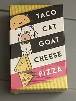 Taco Cat Goat Cheese Pizza (card game)