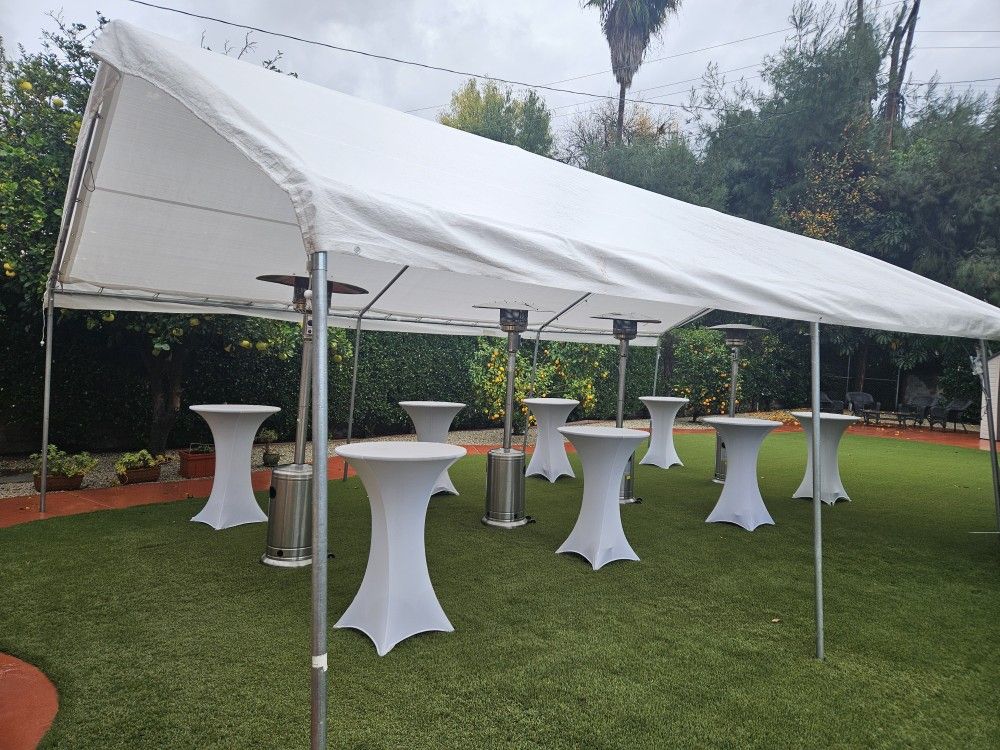 Tents Heaters Tables for events