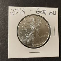 2016 American Silver Eagle Coin