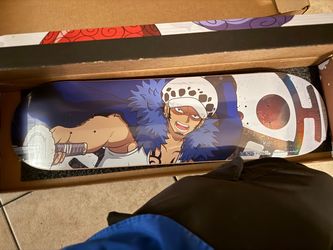 Bear Walker X One Piece Blind Box Law Skate Deck With Promo Card New