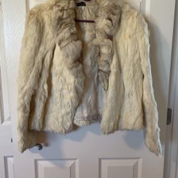 Rabbit Fur Coat Vintage 