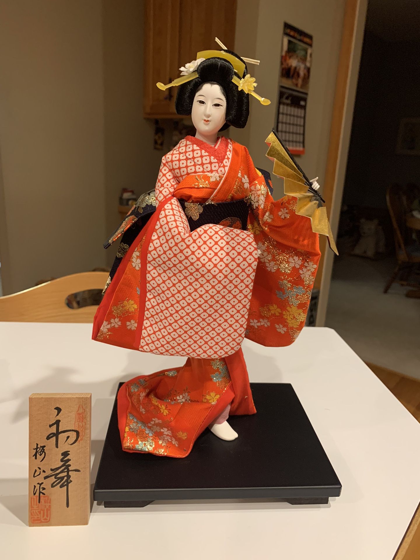 Japanese Gisha Girl Statue