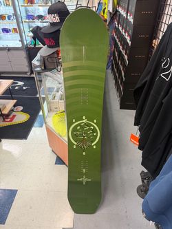 Rome stale cruiser 158 snowboard, certified with warranty located at Sin city snowboards