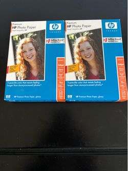 HP Premium Photo Paper Glossy 4x6” 200 Sheets