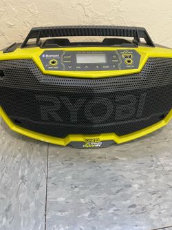 RYOBI BLUETOTH RADIO