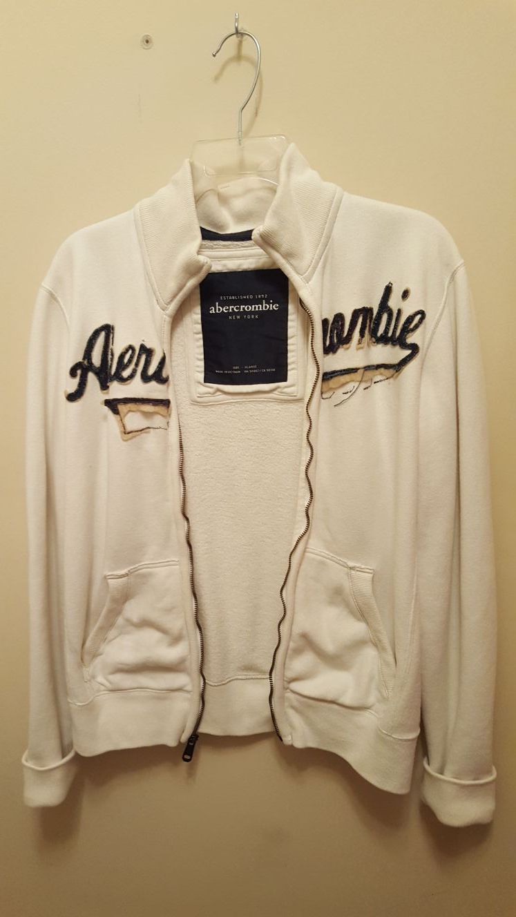Abercrombie, Fleece, Zip-front Jacket