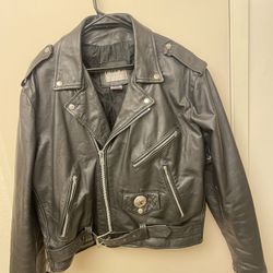 Park V Leather Jacket 