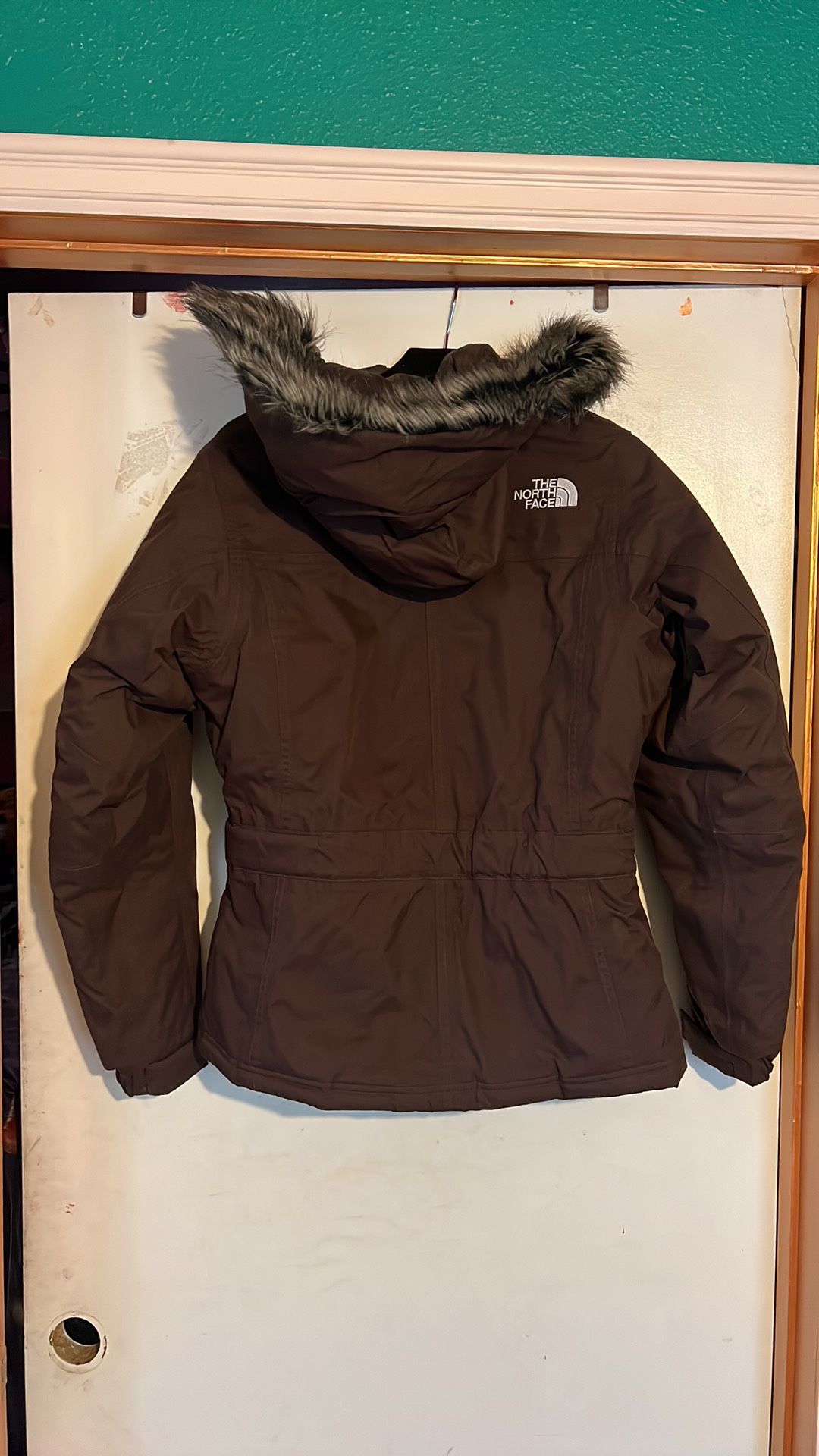 Brown Patagonia Woman’s ski Jacket Size small 