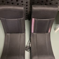 X Rocker Gaming Chair RGB Audio Floor Rocker For PlayStation, Xbox, PC, Power Cords Not Include qty2
