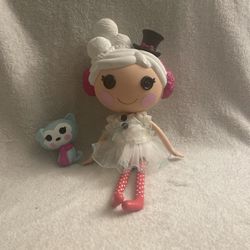 Lalaloopsy Winter Snowflake w/Pet Husky Collectible 