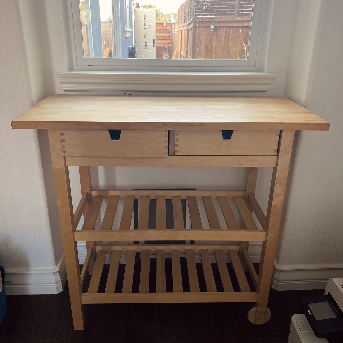 IKEA FÖRHÖJA Kitchen cart, Wood for Sale in Solana Beach, CA - OfferUp