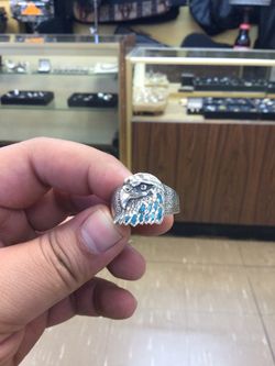 Turquoise Silver Eagle