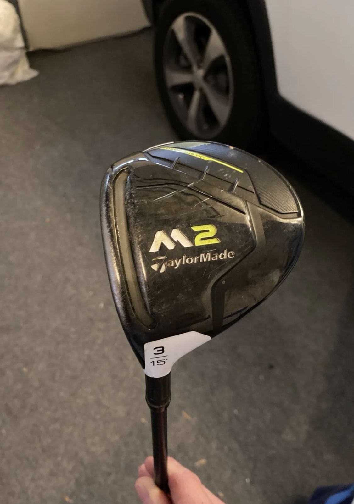 Taylormade M2 3wood 15° lefty