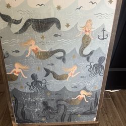 Large Whimsical Ocean Wagen