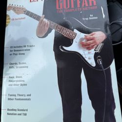 Left-handed guitar method book