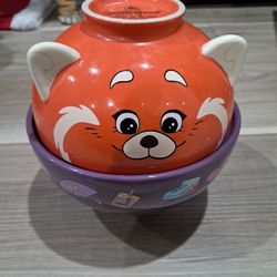 Disney Turning Red Bowl Set