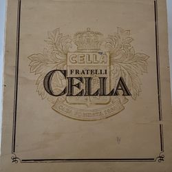 Fratelli Cella Wooden Wine Box