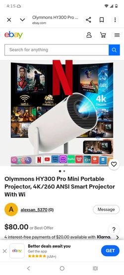 Smart projector