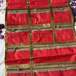 Jewelry 13 Pockets Necklace Earrings Bracelet Ring Display Storage Bag