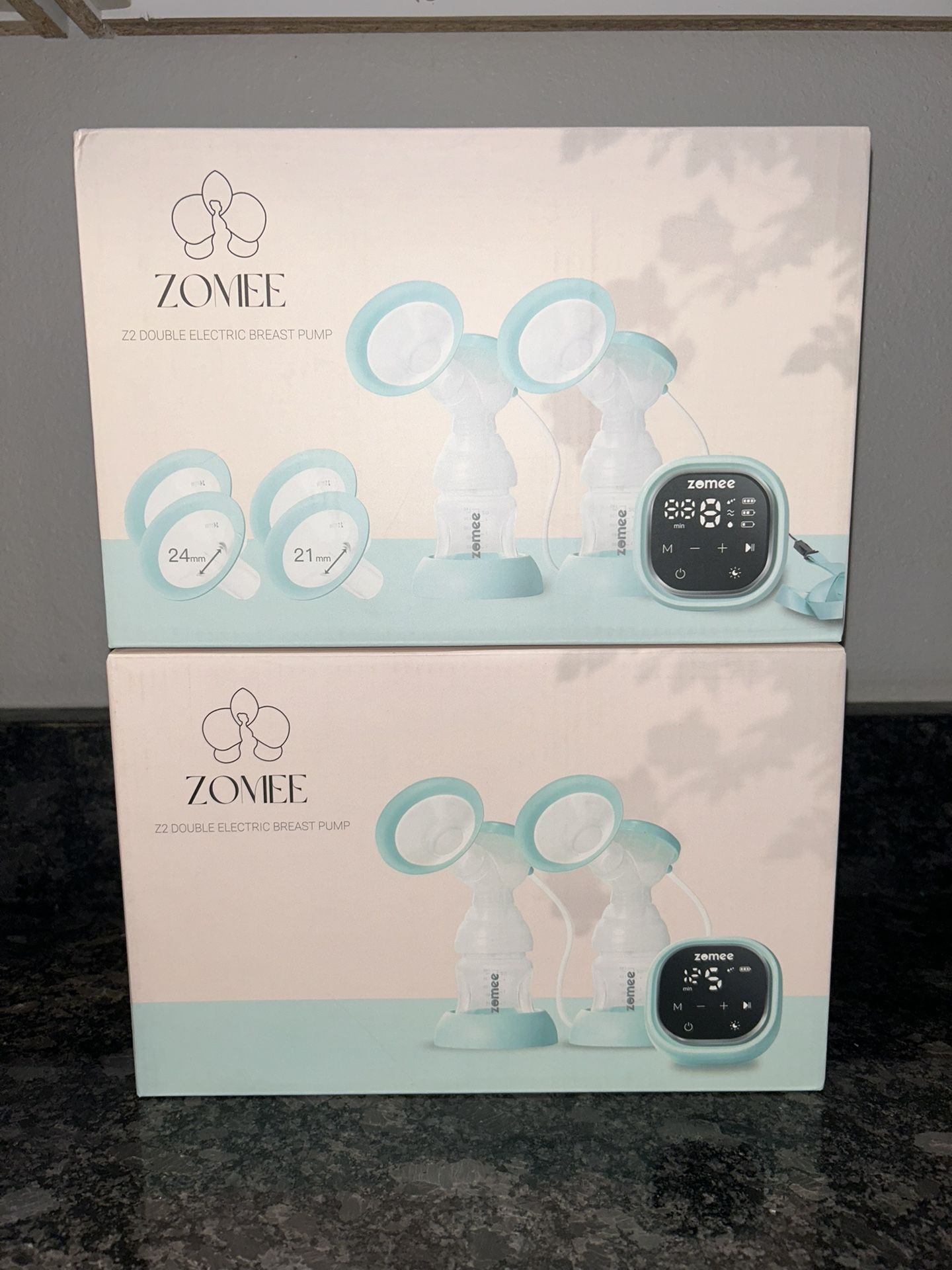 NEW ZOMEE Z2 DOUBLE ELECTRIC BREAST PUMP