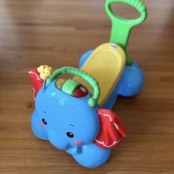 Kids Fisher Price 3 In 1 Music Elephant 🐘 