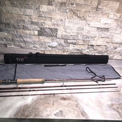 TEMPLE FORK OUTFITTERS TFO Mangrove  8wt 9ft 4pc Fly Rod w/ TF-08-90-4 with Case & Sock!!