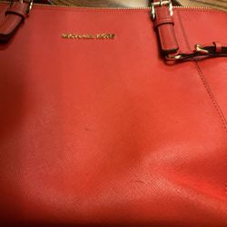Michael Kors East/west Leather Tote Voyager 