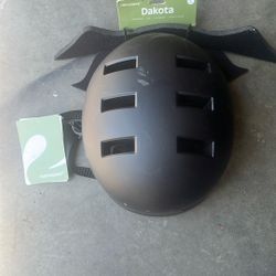 Large Matte Black Retrospec Dakota Bike Skateboard Scooter BMX Helmet (B14) NWT