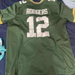 Rogers 12 Packers..  Jersey