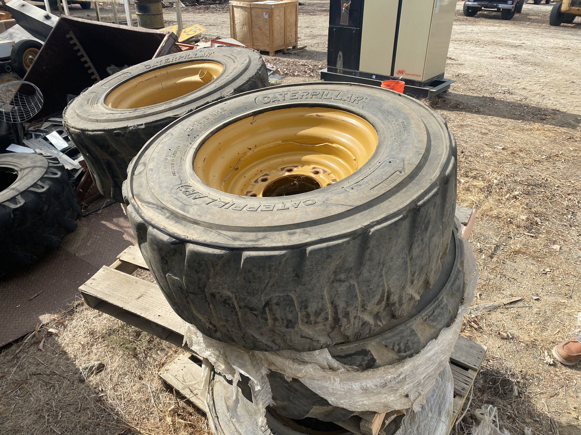 Skid Steer Rims And Tires