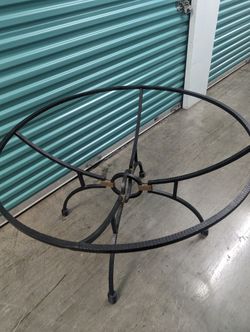 Wrought Iron Table Base