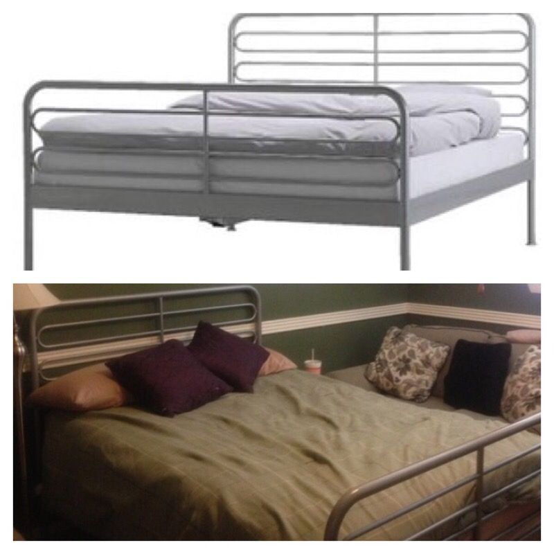 ikea metal bed frame on Loen Metal Bed Frame Ikea For Sale In Richmond Tx Offerup