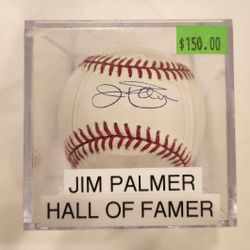 Jim Palmer Signed Baseball, CofA, Baltimore Orioles

Baseball Hall of Fame