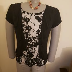 Women's Susan Lawrence Floral Top-Small