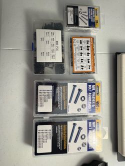 Random sets of Nuts and bolts and so forth - READ DESCRIPTION!!! -