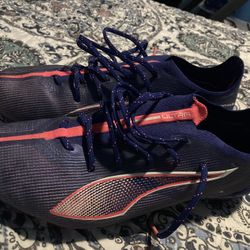 PUMA MEN'S ULTRA 5 ULTIMATE FG LAPIS LAZULI/WHITE 