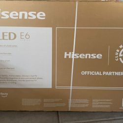 Hisense 75” Class E6 Series QLED 4K UHD Smart Fire TV