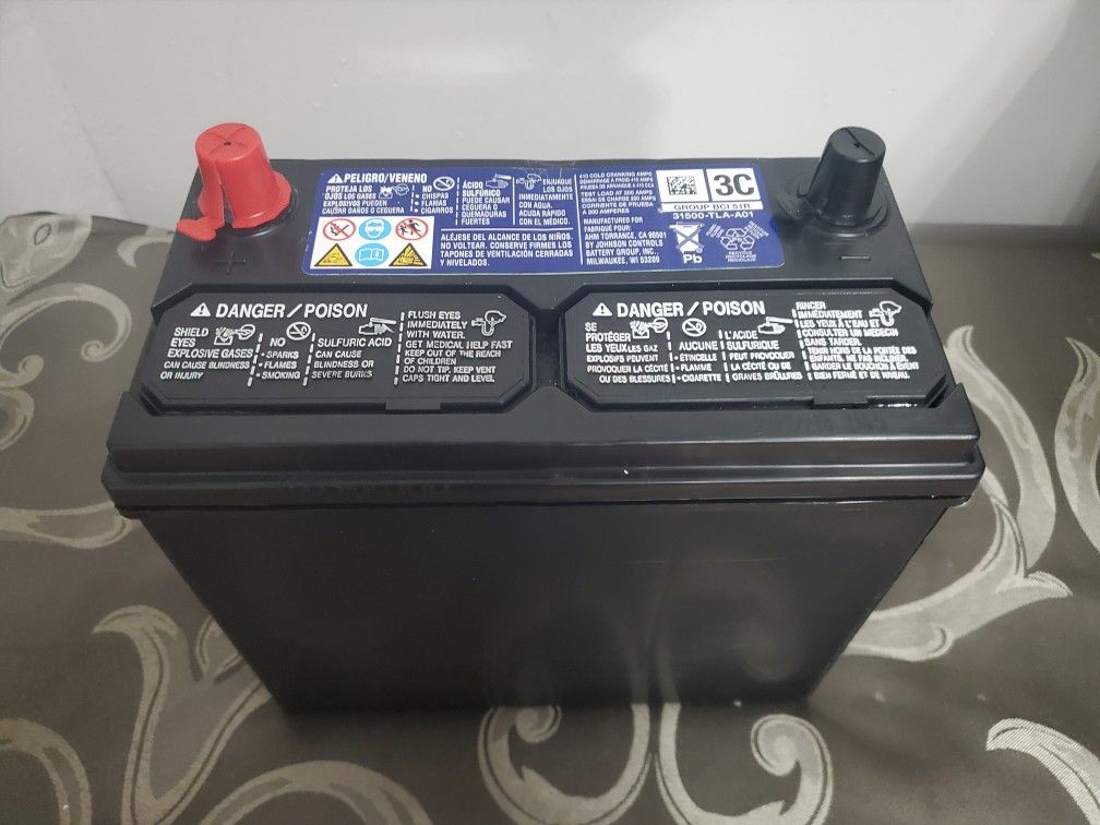 USED OEM 92-2022 Honda Civic CRV Element Accord HR-V Del Sol Crosstour Clarity BCI 51R Vehicle Battery