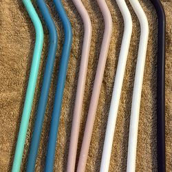 Flatheads Silicone Straws (8 pack)